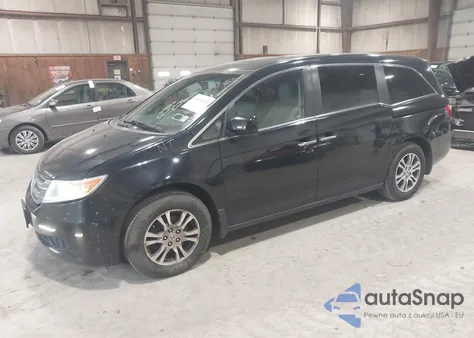 2012 Honda Odyssey Ex-L z USA, uszkodzony, nr VIN 5FNRL5H67CB058293